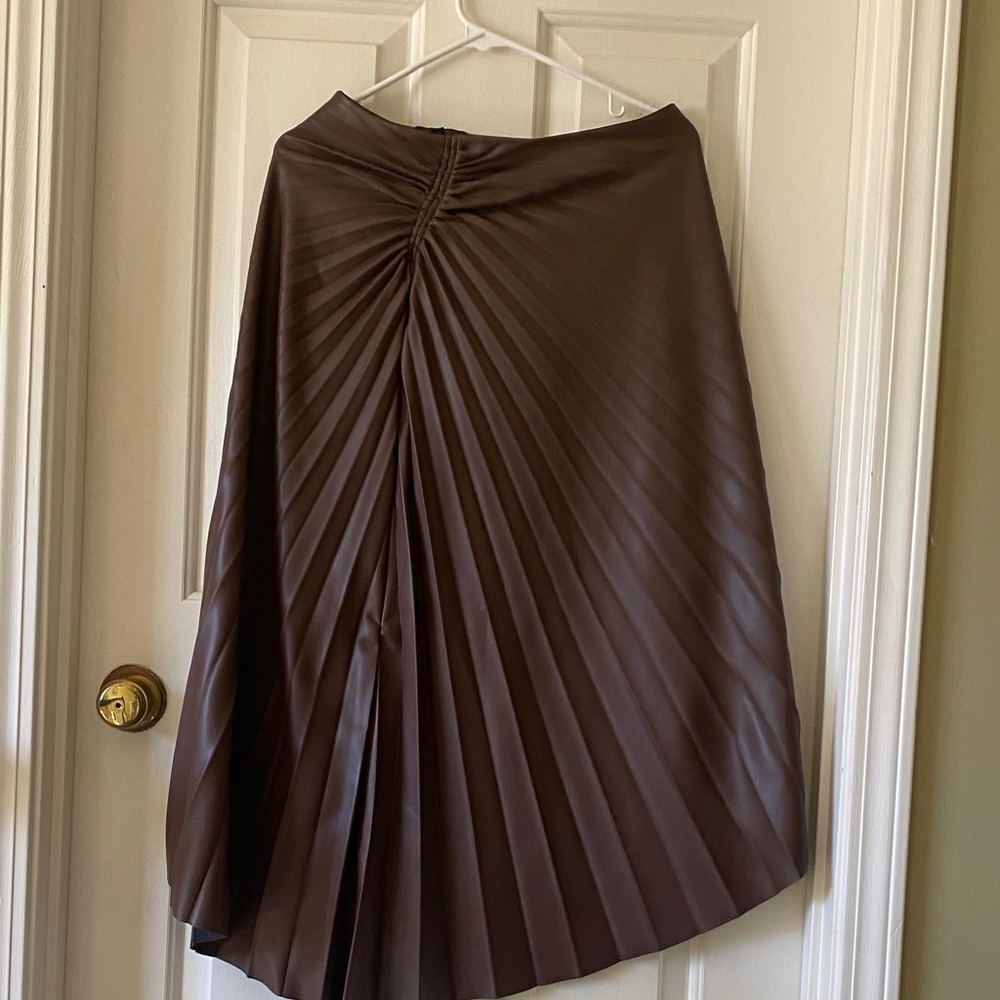 House of Harlow 1960 Chocolate A-Line Skirt